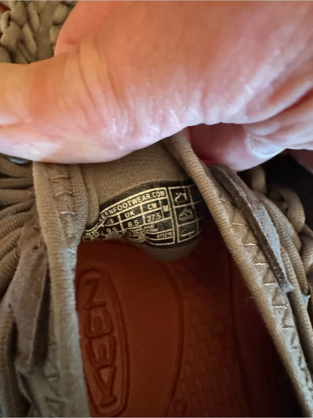 Keen Brown Leather Slip-On Shoe Men’s size 9.5 No box